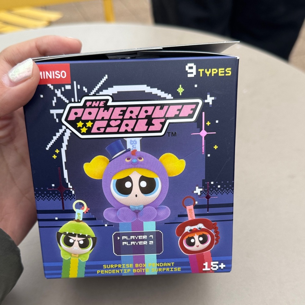 Miniso - Powerpuff Girls Surprise Box Pendant